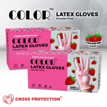 Color Latex Gloves (Powder Free)