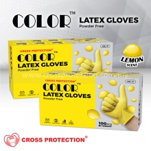 Color Latex Gloves (Powder Free)