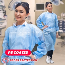 NON STERILE PE COATED ISOLATION GOWN