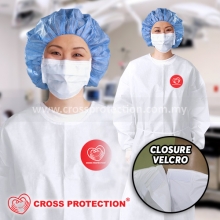 HIGH RISK POLY COATED ISOLATION GOWN