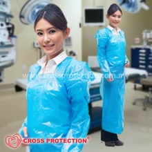 LONG SLEEVE PLASTIC APRON