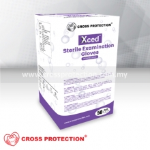 XCED – STERILE Latex Examination Glove (Powder Free)