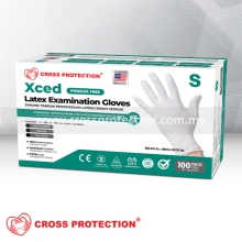 XCED Latex Gloves - STANDARD (Powder Free)